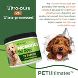 PET ULTIMATES - Pet Ultimates Probiotics for Dogs 137Gr. - The Red Vitamin MX - Probióticos Para Perros - {{ shop.shopifyCountryName }}