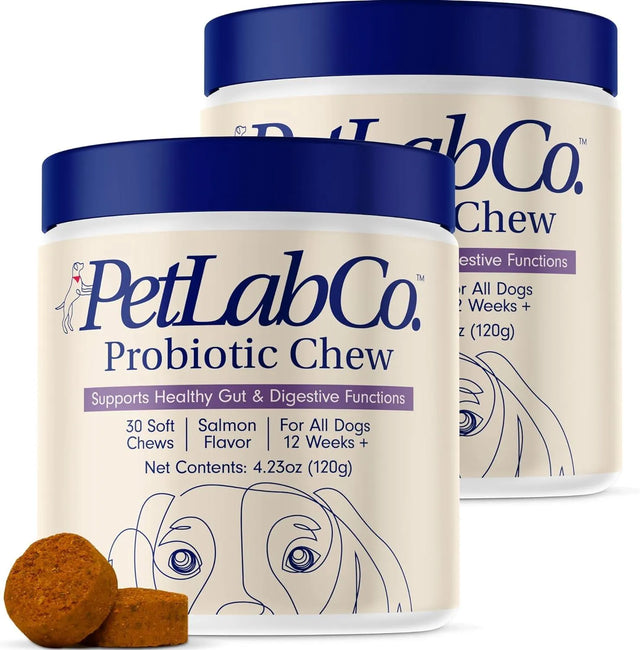 PETLAB CO. - PetLab Co. Probiotics for Dogs Salmon Flavor 30 Masticables 2 Pack - The Red Vitamin MX - Probióticos Para Perros - {{ shop.shopifyCountryName }}