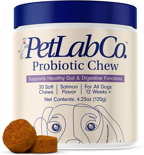 PETLAB CO. - PetLab Co. Probiotics for Dogs Salmon Flavor 30 Masticables - The Red Vitamin MX - Probióticos Para Perros - {{ shop.shopifyCountryName }}