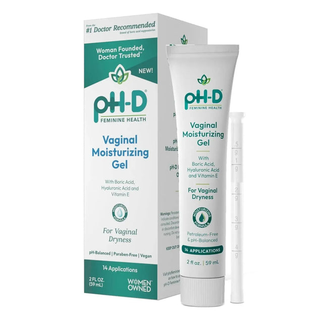 PHD FEMENINE HEALTH - pH-D Feminine Health Boric Acid Moisturizing Vaginal Gel 14 Aplicaciones - The Red Vitamin MX - Hidratantes Vaginales - {{ shop.shopifyCountryName }}