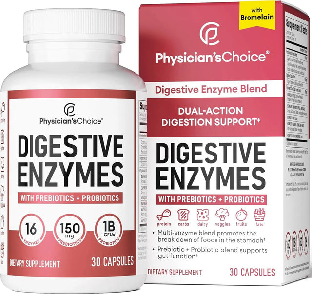 PHYSICIAN'S CHOICE - Physician's CHOICE Digestive Enzymes - The Red Vitamin MX - Suplementos Alimenticios - {{ shop.shopifyCountryName }}