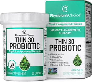 PHYSICIAN'S CHOICE - Physician's CHOICE Probiotics for Weight Management 30 Capsulas - The Red Vitamin MX - Suplementos Alimenticios - {{ shop.shopifyCountryName }}