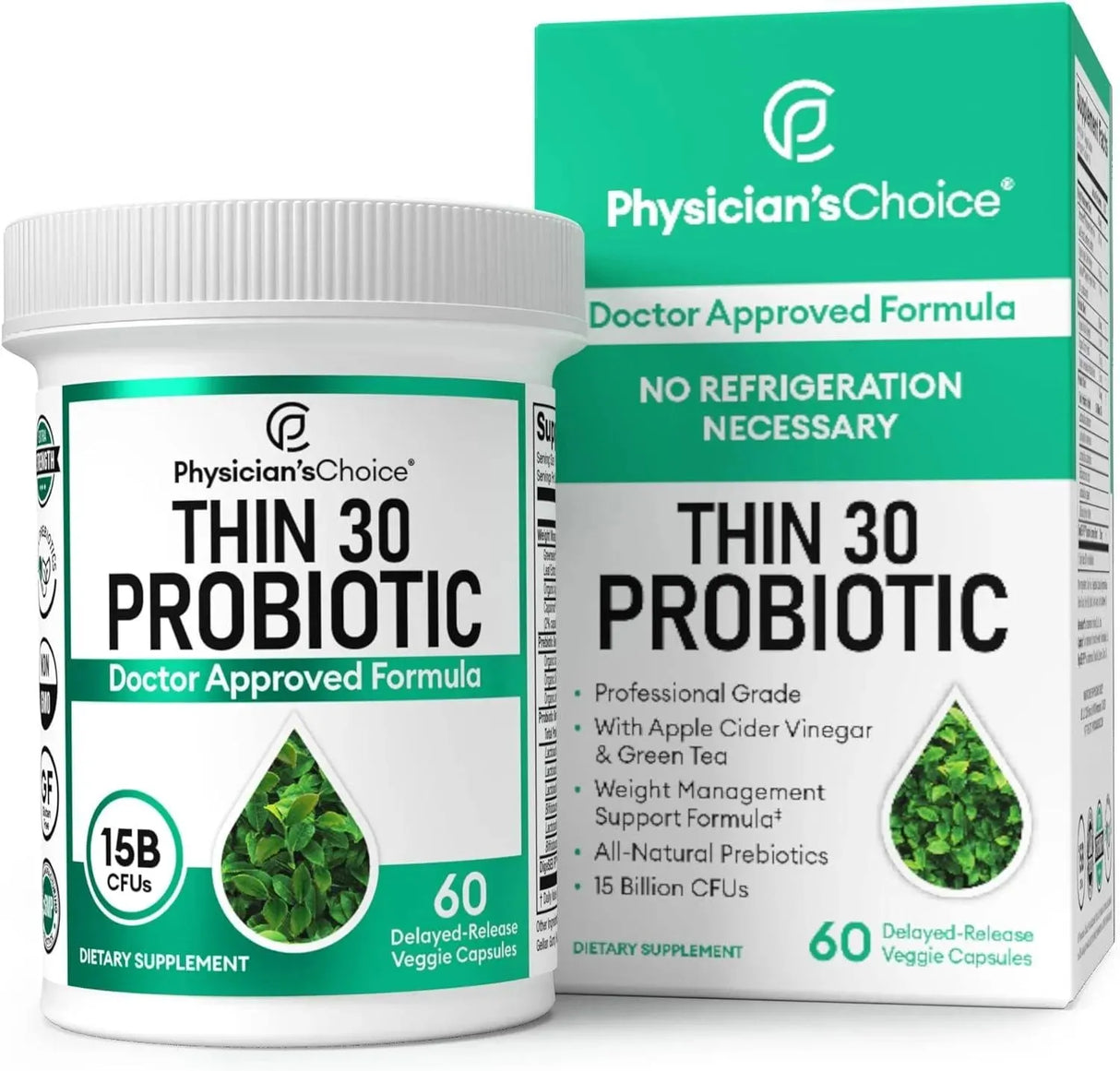 PHYSICIAN'S CHOICE - Physician's CHOICE Probiotics for Weight Management 60 Capsulas - The Red Vitamin MX - Suplementos Alimenticios - {{ shop.shopifyCountryName }}