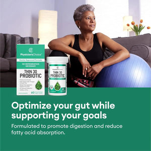 PHYSICIAN'S CHOICE - Physician's CHOICE Probiotics for Weight Management 60 Capsulas - The Red Vitamin MX - Suplementos Alimenticios - {{ shop.shopifyCountryName }}