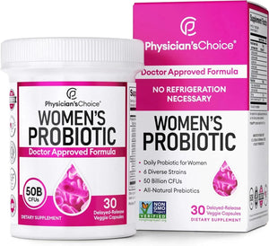PHYSICIAN'S CHOICE - Physician's Choice Probiotics for Women 30 Capsulas - The Red Vitamin MX - Suplementos Alimenticios - {{ shop.shopifyCountryName }}