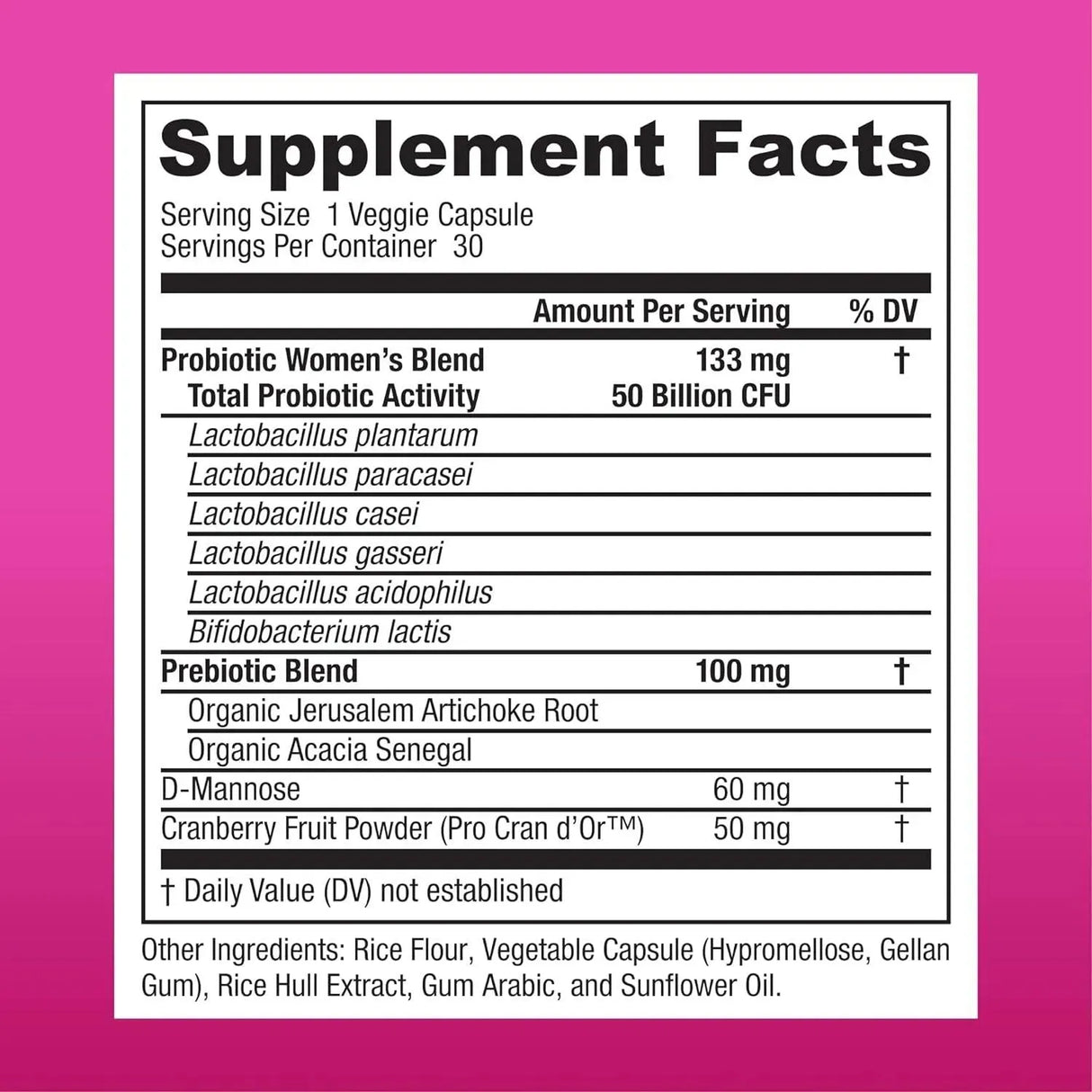 PHYSICIAN'S CHOICE - Physician's Choice Probiotics for Women 30 Capsulas - The Red Vitamin MX - Suplementos Alimenticios - {{ shop.shopifyCountryName }}
