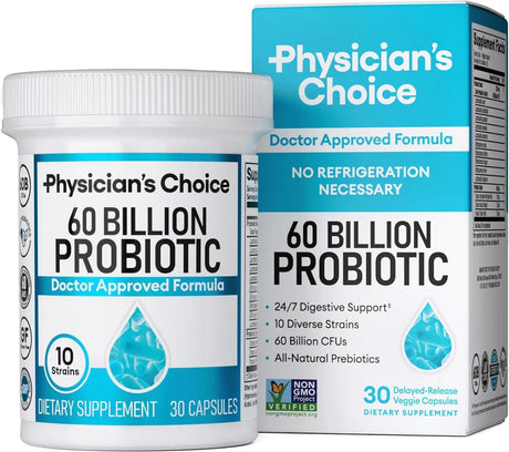 PHYSICIAN'S CHOICE - Physician´s Choice Probiotics 60 Billion CFU - The Red Vitamin MX - Suplementos Alimenticios - {{ shop.shopifyCountryName }}