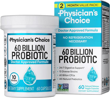 PHYSICIAN'S CHOICE - Physician´s Choice Probiotics 60 Billion CFU - The Red Vitamin MX - Suplementos Alimenticios - {{ shop.shopifyCountryName }}