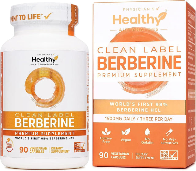 PHYSICIAN'S HEALTHY ALTERNATIVES - Physician's Healthy Alternatives Berberine 1500Mg. 90 Capsulas - The Red Vitamin MX - Suplementos Alimenticios - {{ shop.shopifyCountryName }}