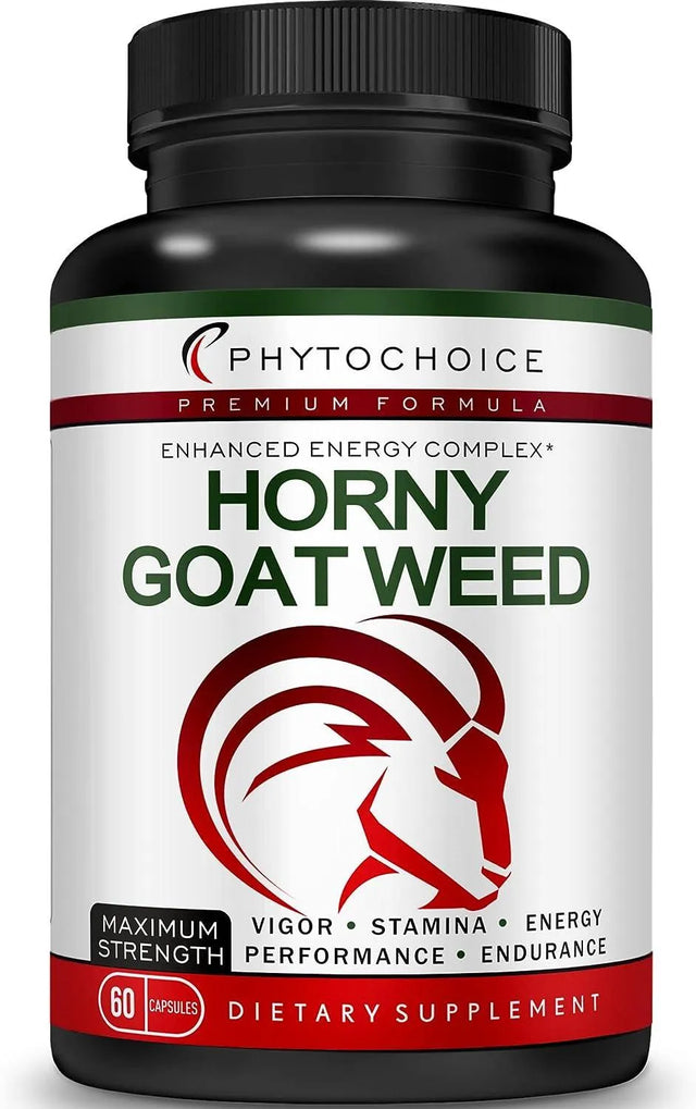 PHYTOCHOICE - PHYTOCHOICE Horny Goat Weed Extract Herbal Complex 60 Capsulas - The Red Vitamin MX - Suplementos Alimenticios - {{ shop.shopifyCountryName }}