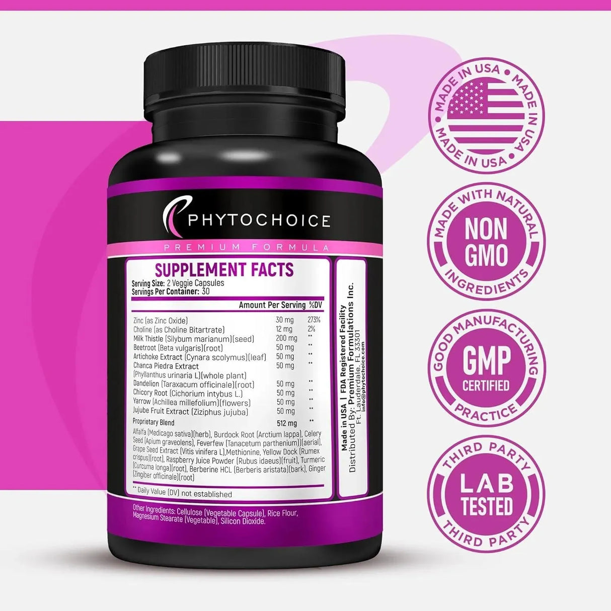 PHYTOCHOICE - PHYTOCHOICE Liver Cleanse Detox & Repair 90 Capsulas - The Red Vitamin MX - Suplementos Alimenticios - {{ shop.shopifyCountryName }}