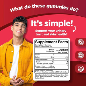 PHYTORAL - Phytoral Extra Strength Cranberry Gummies for Women 1000Mg. 120 Gomitas - The Red Vitamin MX - Suplementos Alimenticios - {{ shop.shopifyCountryName }}