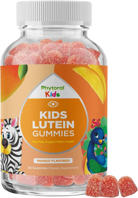 PHYTORAL - Phytoral Lutein & Zeaxanthin Eye Vitamins for Kids 60 Gomitas - The Red Vitamin MX - Suplementos Alimenticios - {{ shop.shopifyCountryName }}