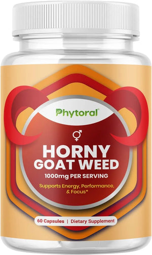 PHYTORAL - Phytoral Pure Horny Goat Weed Extract with Maca Powder 60 Capsulas - The Red Vitamin MX - Suplementos Alimenticios - {{ shop.shopifyCountryName }}