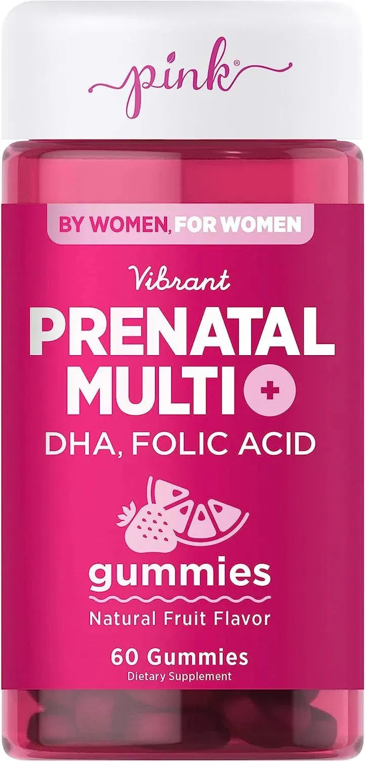 PINK - PINK Prenatal Vitamins 60 Gomitas - The Red Vitamin MX - Suplementos Alimenticios - {{ shop.shopifyCountryName }}