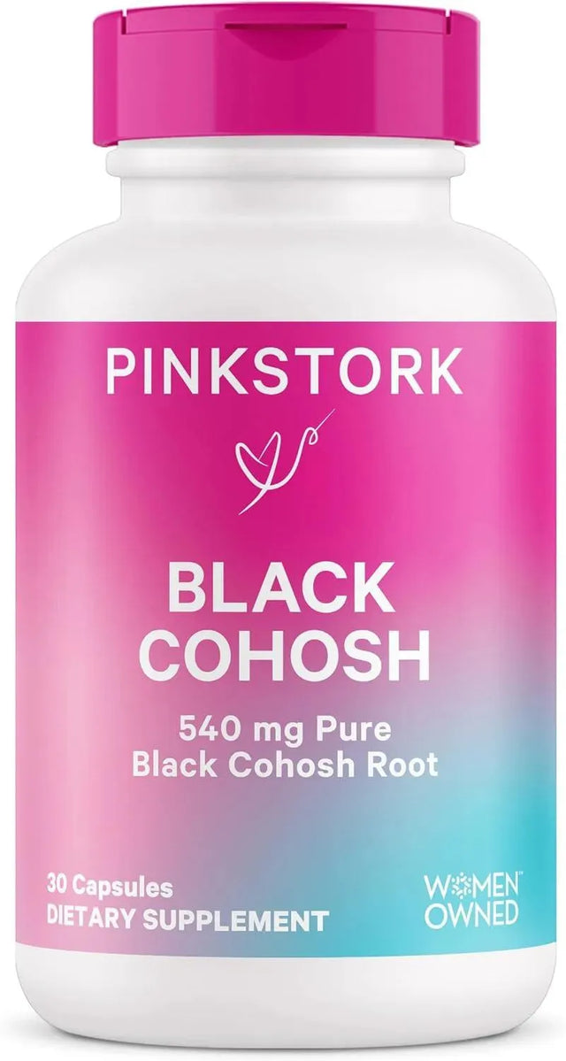 PINK STORK - Pink Stork Black Cohosh Supplements for Women 540Mg. 30 Capsulas - The Red Vitamin MX - Suplementos Alimenticios - {{ shop.shopifyCountryName }}