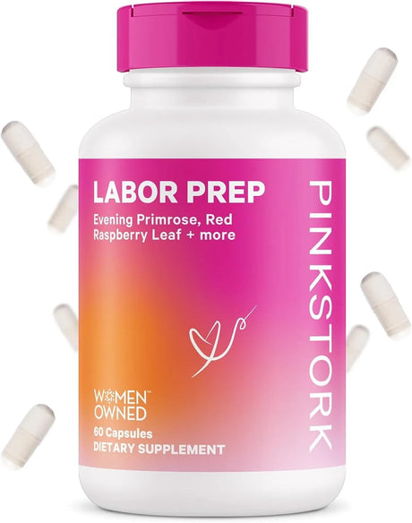 PINK STORK - Pink Stork Labor Prep: Evening Primrose Oil Capsules 60 Capsulas - The Red Vitamin MX - Suplementos Alimenticios - {{ shop.shopifyCountryName }}