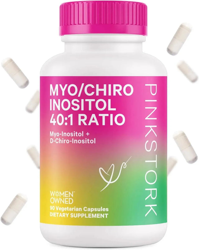 PINK STORK - Pink Stork Myo-Inositol & D-Chiro Inositol 40:1 90 Capsulas - The Red Vitamin MX - Suplementos Alimenticios - {{ shop.shopifyCountryName }}