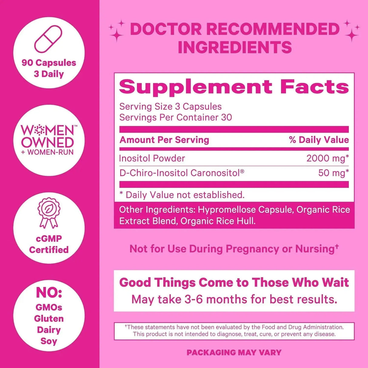 PINK STORK - Pink Stork Myo-Inositol & D-Chiro Inositol 40:1 90 Capsulas - The Red Vitamin MX - Suplementos Alimenticios - {{ shop.shopifyCountryName }}