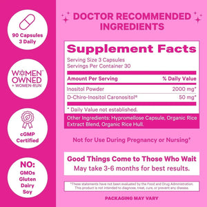 PINK STORK - Pink Stork Myo-Inositol & D-Chiro Inositol 40:1 90 Capsulas - The Red Vitamin MX - Suplementos Alimenticios - {{ shop.shopifyCountryName }}