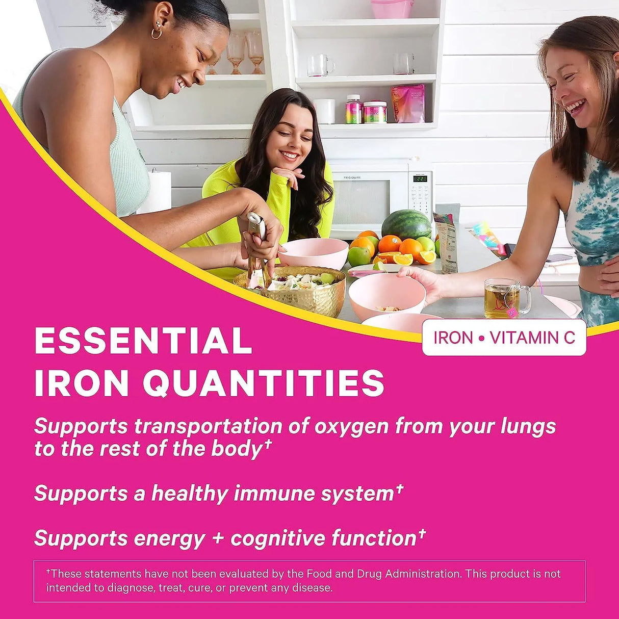 PINK STORK - Pink Stork Total Iron: Iron Supplement for Women 60 Capsulas - The Red Vitamin MX - Suplementos Alimenticios - {{ shop.shopifyCountryName }}