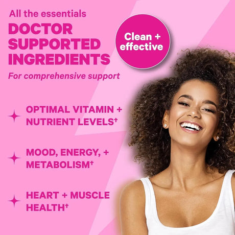 PINK STORK - Pink Stork Total Women's Multivitamin 30 Capsulas - The Red Vitamin MX - Suplementos Alimenticios - {{ shop.shopifyCountryName }}