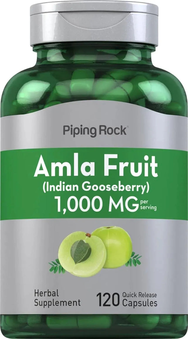 PIPING ROCK - Piping Rock Amla Fruit 1000Mg. 120 Capsulas - The Red Vitamin MX - Suplementos Alimenticios - {{ shop.shopifyCountryName }}