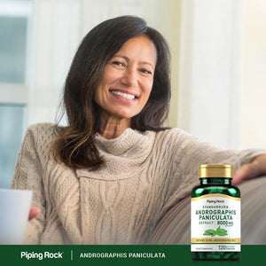 PIPING ROCK - Piping Rock Andrographis Paniculata 8000Mg. 120 Capsulas - The Red Vitamin MX - Suplementos Alimenticios - {{ shop.shopifyCountryName }}