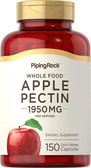 PIPING ROCK - Piping Rock Apple Pectin 1950Mg. 150 Capsulas - The Red Vitamin MX - Suplementos Alimenticios - {{ shop.shopifyCountryName }}