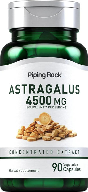 PIPING ROCK - Piping Rock Astragalus Root 4500Mg. 90 Capsulas - The Red Vitamin MX - Suplementos Alimenticios - {{ shop.shopifyCountryName }}