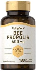 PIPING ROCK - Piping Rock Bee Propolis Extract 600Mg. 180 Capsulas - The Red Vitamin MX - Suplementos Alimenticios - {{ shop.shopifyCountryName }}