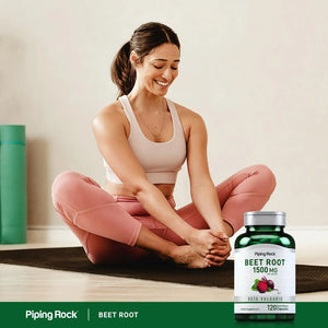 PIPING ROCK - Piping Rock Beet Root 1500Mg. 120 Capsulas - The Red Vitamin MX - Suplementos Alimenticios - {{ shop.shopifyCountryName }}