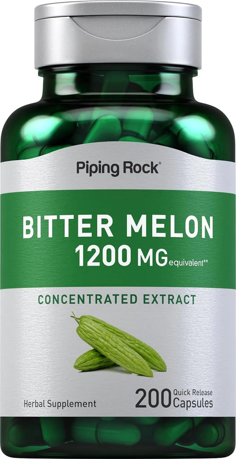 PIPING ROCK - Piping Rock Bitter Melon 1200Mg. 200 Capsulas - The Red Vitamin MX - Suplementos Alimenticios - {{ shop.shopifyCountryName }}