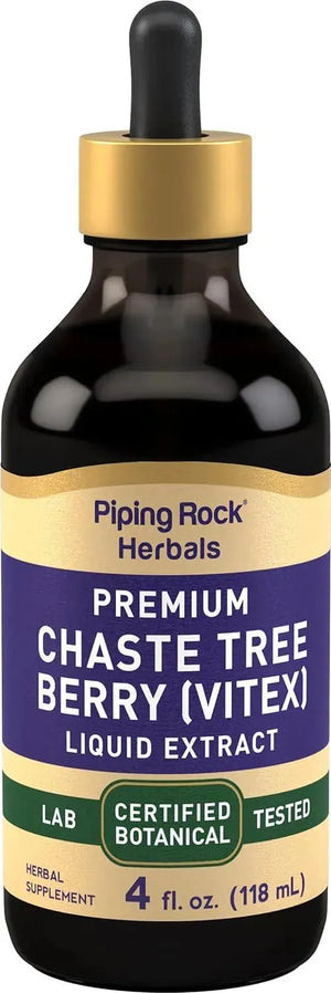 PIPING ROCK - Piping Rock Chaste Tree Berry Liquid Extract 118Ml. - The Red Vitamin MX - Suplementos Alimenticios - {{ shop.shopifyCountryName }}