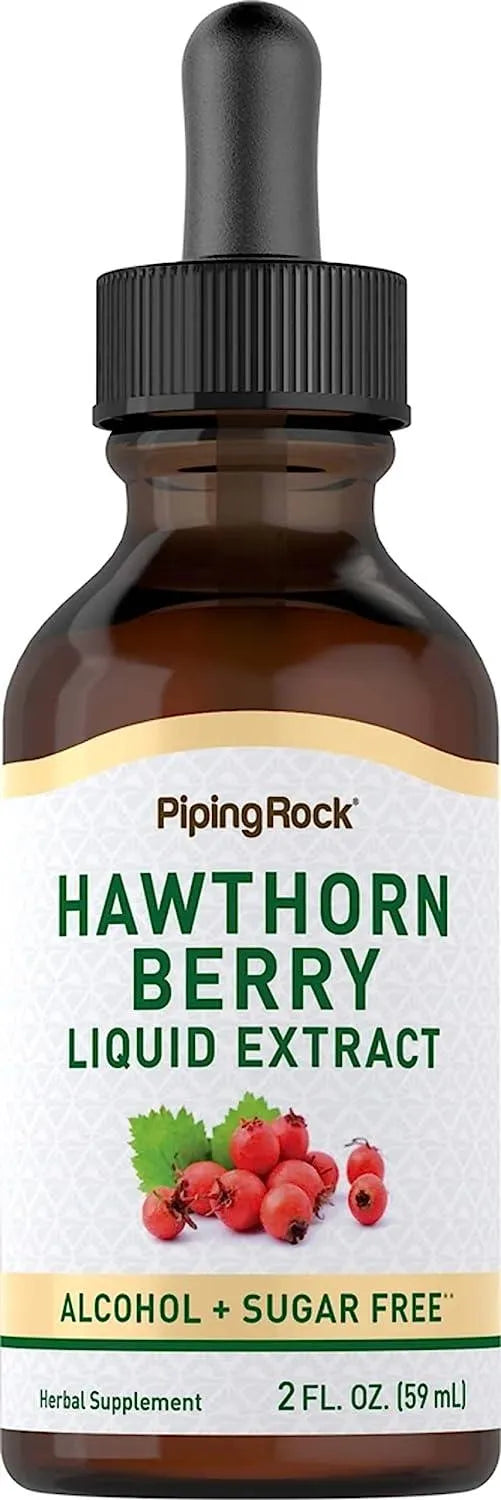 PIPING ROCK - Piping Rock Hawthorn Berry Extract 59Ml. - The Red Vitamin MX - Suplementos Alimenticios - {{ shop.shopifyCountryName }}