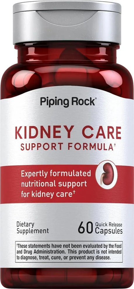PIPING ROCK - Piping Rock Kidney Support 60 Capsulas - The Red Vitamin MX - Suplementos Alimenticios - {{ shop.shopifyCountryName }}