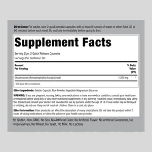 PIPING ROCK - Piping Rock Konjac Root Glucomannan 600Mg. 120 Capsulas - The Red Vitamin MX - Suplementos Alimenticios - {{ shop.shopifyCountryName }}