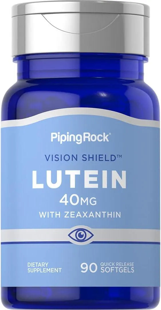 PIPING ROCK - Piping Rock Lutein 40Mg. with Zeaxanthin 90 Capsulas Blandas - The Red Vitamin MX - Suplementos Alimenticios - {{ shop.shopifyCountryName }}