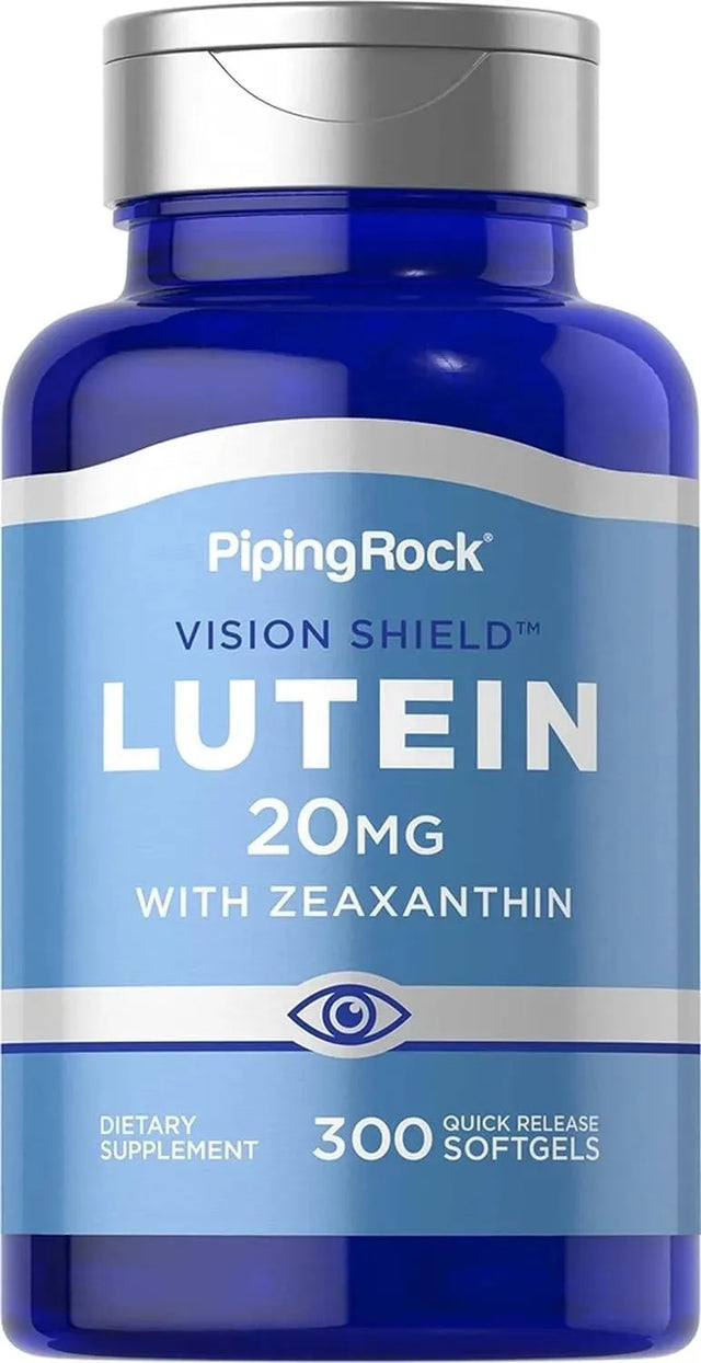 PIPING ROCK - Piping Rock Lutein and Zeaxanthin 20Mg. 300 Capsulas Blandas - The Red Vitamin MX - Suplementos Alimenticios - {{ shop.shopifyCountryName }}