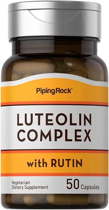 PIPING ROCK - Piping Rock Luteolin Complex 100Mg. 50 Capsulas - The Red Vitamin MX - Suplementos Alimenticios - {{ shop.shopifyCountryName }}