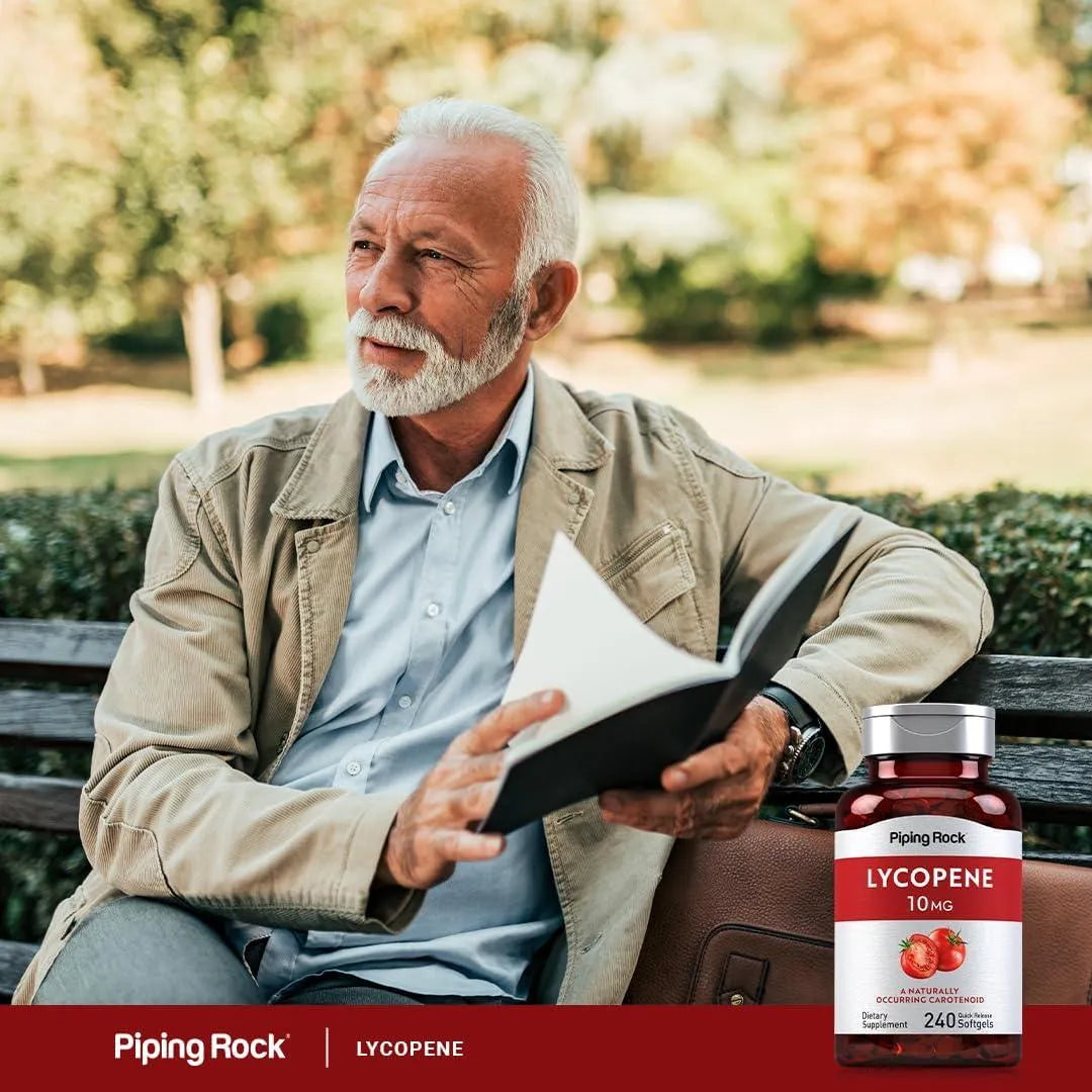 PIPING ROCK - Piping Rock Lycopene 10Mg. 240 Capsulas Blandas - The Red Vitamin MX - Suplementos Alimenticios - {{ shop.shopifyCountryName }}