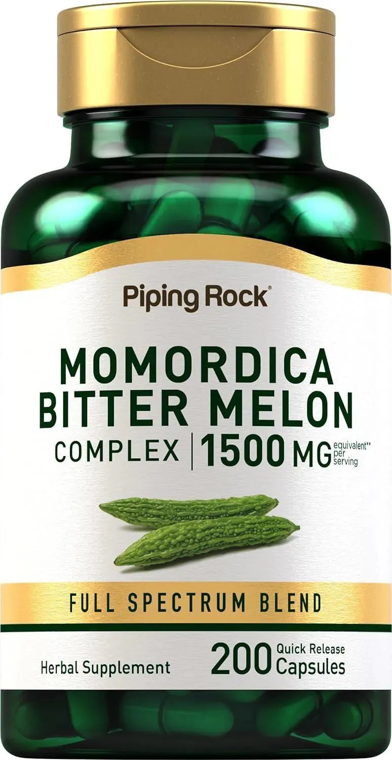 PIPING ROCK - Piping Rock Momordica Bitter Melon 1500Mg. 200 Capsulas - The Red Vitamin MX - Suplementos Alimenticios - {{ shop.shopifyCountryName }}