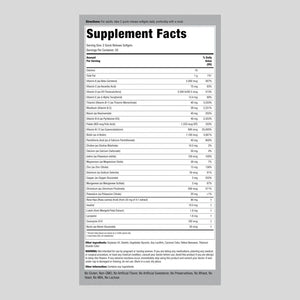PIPING ROCK - Piping Rock Multivitamin for Men and Women 100 Capsulas Blandas - The Red Vitamin MX - Suplementos Alimenticios - {{ shop.shopifyCountryName }}