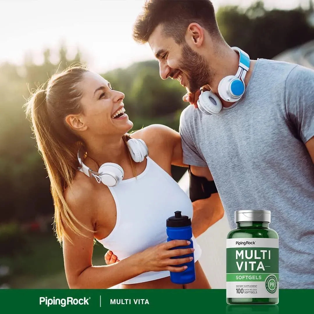 PIPING ROCK - Piping Rock Multivitamin for Men and Women 100 Capsulas Blandas - The Red Vitamin MX - Suplementos Alimenticios - {{ shop.shopifyCountryName }}