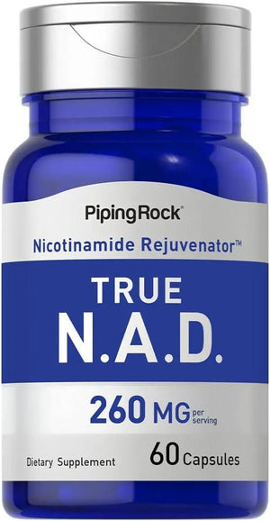 PIPING ROCK - Piping Rock NAD 260Mg. 60 Capsulas - The Red Vitamin MX - Suplementos Alimenticios - {{ shop.shopifyCountryName }}