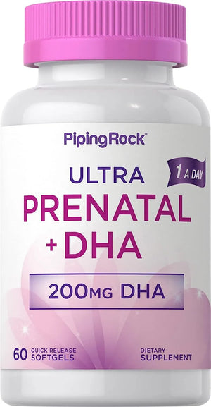 PIPING ROCK - Piping Rock Prenatal Vitamins for Women 60 Capsulas Blandas - The Red Vitamin MX - Suplementos Alimenticios - {{ shop.shopifyCountryName }}