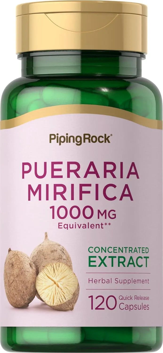 PIPING ROCK - Piping Rock Pueraria Mirifica 1000Mg. 120 Capsulas - The Red Vitamin MX - Suplementos Alimenticios - {{ shop.shopifyCountryName }}