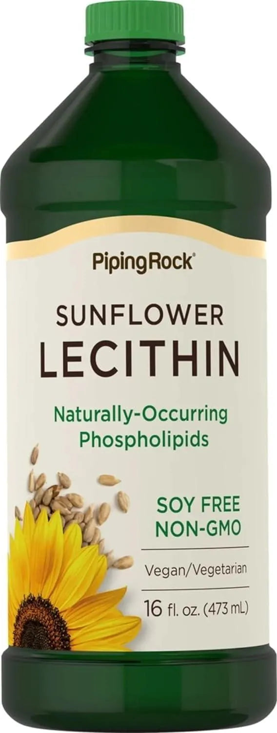 PIPING ROCK - Piping Rock Sunflower Lecithin Liquid 473Ml. - The Red Vitamin MX - Suplementos Alimenticios - {{ shop.shopifyCountryName }}