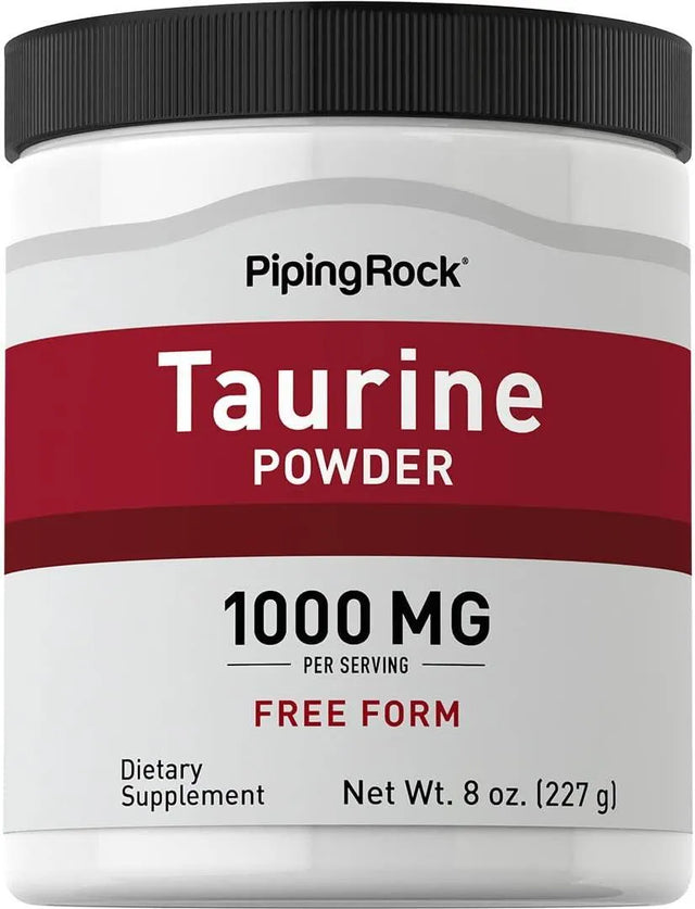 PIPING ROCK - Piping Rock Taurine Powder 1000MG. 227Gr. - The Red Vitamin MX - Suplementos Alimenticios - {{ shop.shopifyCountryName }}