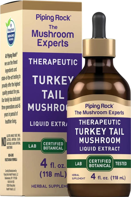 PIPING ROCK - Piping Rock TurkeyTail Mushroom Liquid Extract 4 Fl.Oz. - The Red Vitamin MX - Suplementos Alimenticios - {{ shop.shopifyCountryName }}